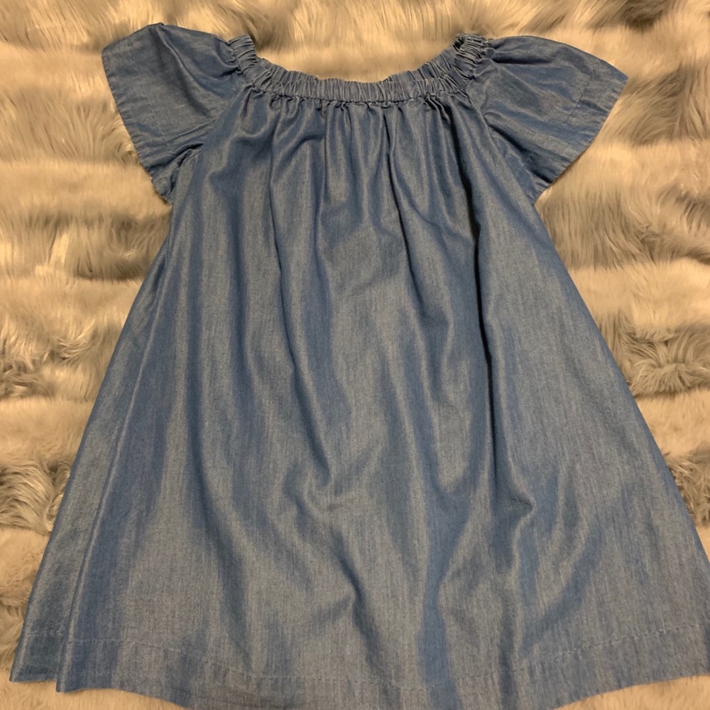 Girls denim dress